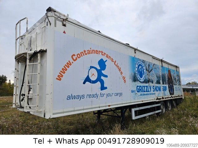 Walking floor semitrailer STAS 92 m3 Stokota