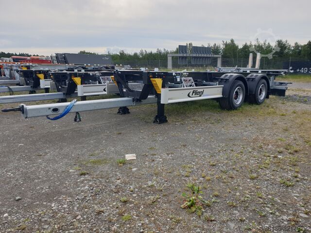 Trailer Swap Chassis Fliegl Tandem-Wechselanhänger TWP 180 Mega-EL