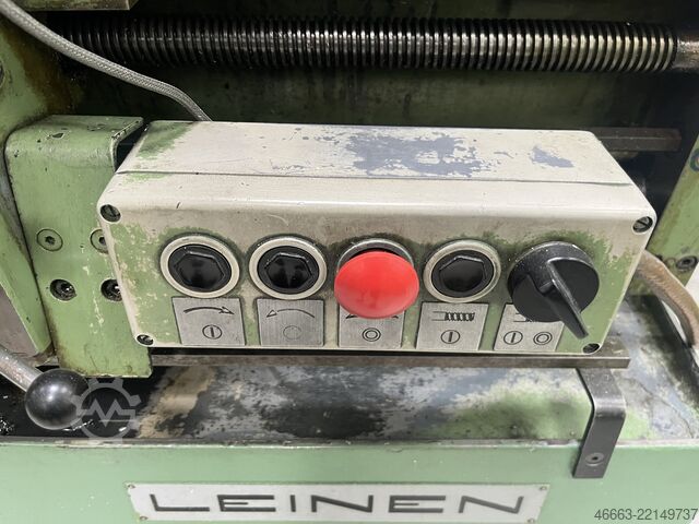 Leit-/Zugspindeldrehmaschine aus Schule! Leinen DLZ 140