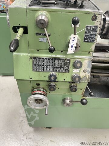 Leit-/Zugspindeldrehmaschine aus Schule! Leinen DLZ 140