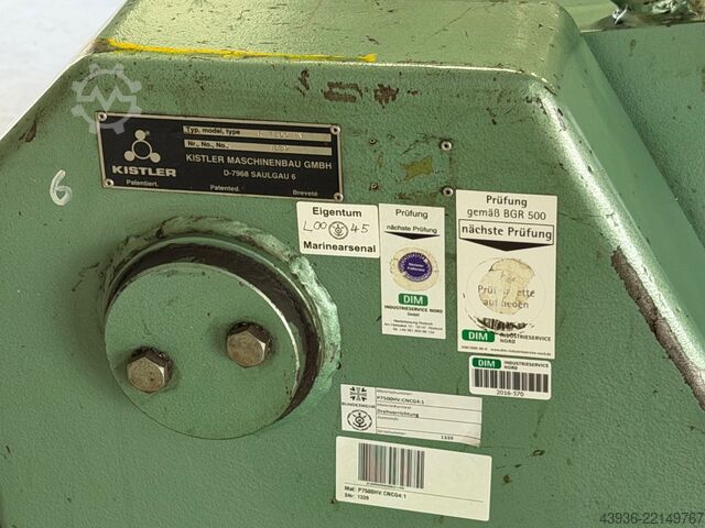 Welding Positioner Kistler R 7500 HV Kistler R 7500 HV