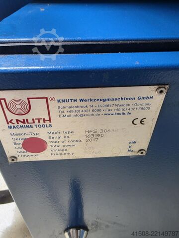 Surface Grinding Machine - Horizontal Knuth FS 3063 BC