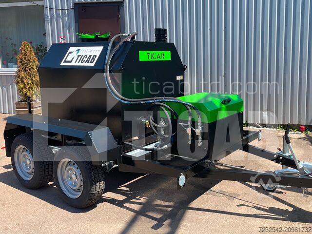 Mastic asphalt mixer TICAB Bitumen Emulsion Sprayer BS-1000 1000SP