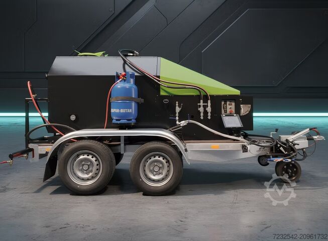 Mastic asphalt mixer TICAB Bitumen Emulsion Sprayer BS-1000 1000SP