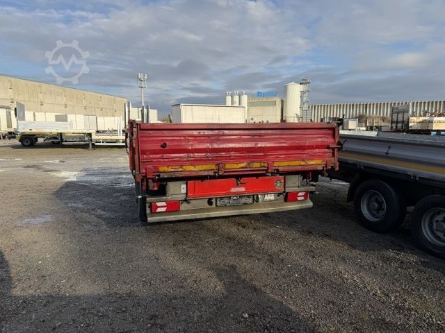 Three-way tipper trailer  TK14  14 t Tandemkipper- Tieflader Breitbereifung