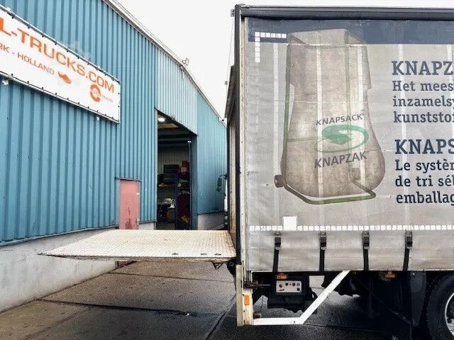 Sliding tarpaulin DAF CF 75.250 4x2 WITH CURTAINSIDE BOX & LOADING PL...