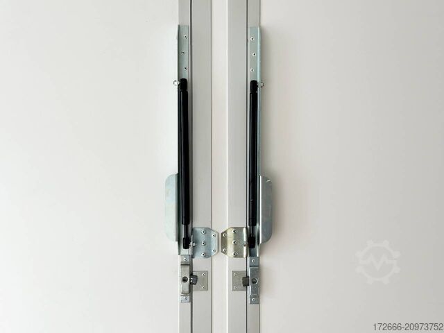 Vending trailer Blyss H25522HTN | WEISS 520X223X230CM 2500KG VERKAUFSANHÄNGER | 2X VERKAUFSKLAPPE