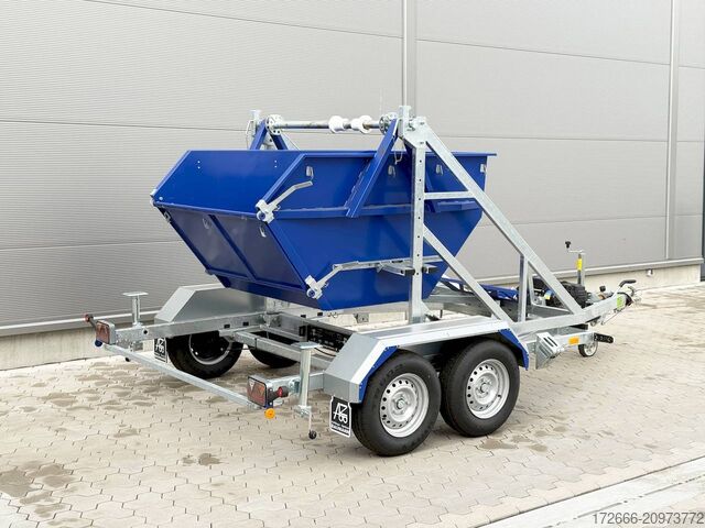 Cable drum trailer Blyss KTT 35 V2L | E-WINDE | CONTAINER 280X165CM 3500KG KABELTROMMELANHÄNGER