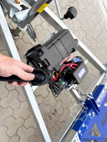 Cable drum trailer Blyss KTT 35 V2L | E-WINDE | CONTAINER 280X165CM 3500KG KABELTROMMELANHÄNGER