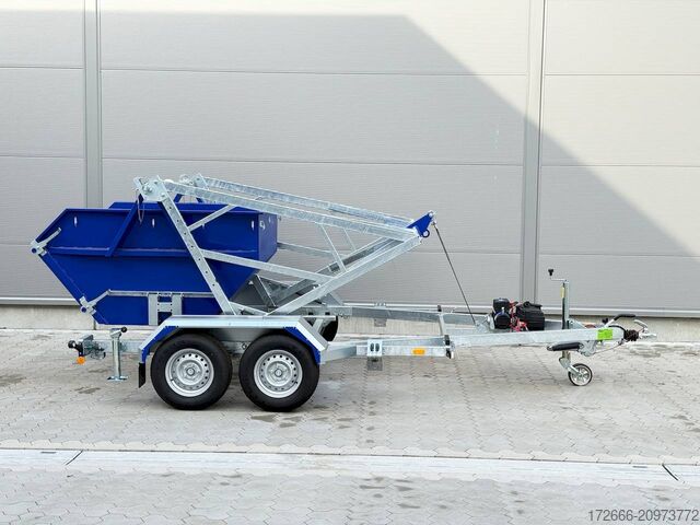 Cable drum trailer Blyss KTT 35 V2L | E-WINDE | CONTAINER 280X165CM 3500KG KABELTROMMELANHÄNGER