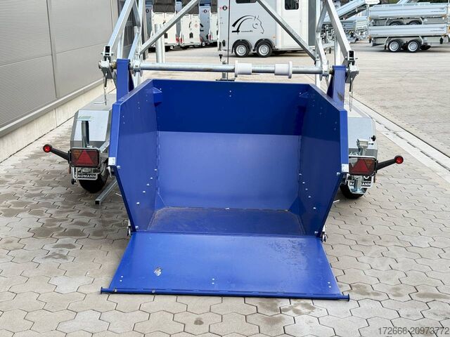 Cable drum trailer Blyss KTT 35 V2L | E-WINDE | CONTAINER 280X165CM 3500KG KABELTROMMELANHÄNGER
