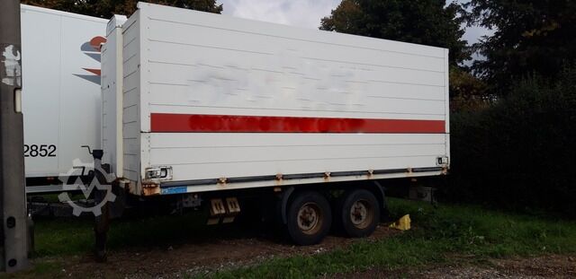 Beverage trailer obermaier OS2-L119L Schwenkwand beidseitig