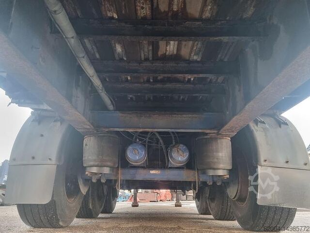 Flatbed Pacton TXD 339 | Air suspension | BPW ECO P drum