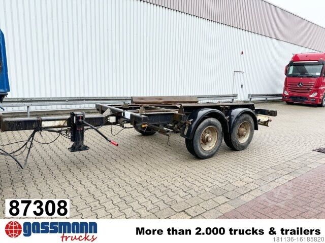Hooklift trailer Fuchs FUCHS EACA 135.20 T, Absetzanhänger für 1 Mulde