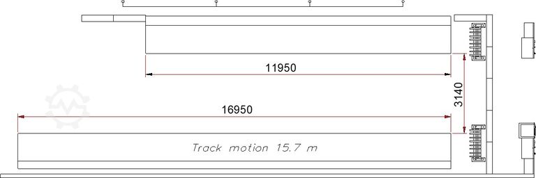 Robot milling machine ABB IRB R6400 RM 2000