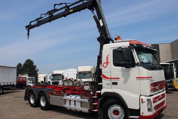 Cable system Volvo FM 12.440 +6X4+ HIAB 166E3 PRO + EURO 5 + MANUAL