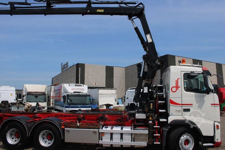 Cable system Volvo FM 12.440 +6X4+ HIAB 166E3 PRO + EURO 5 + MANUAL