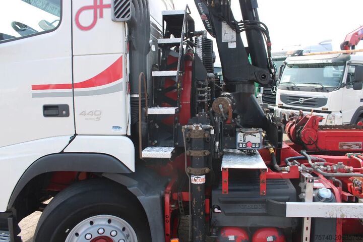 Cable system Volvo FM 12.440 +6X4+ HIAB 166E3 PRO + EURO 5 + MANUAL