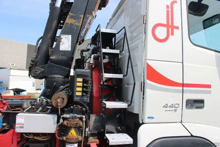 Cable system Volvo FM 12.440 +6X4+ HIAB 166E3 PRO + EURO 5 + MANUAL