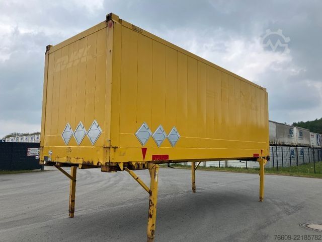 Swap body trailer KRONE Wechselbrücke Koffer