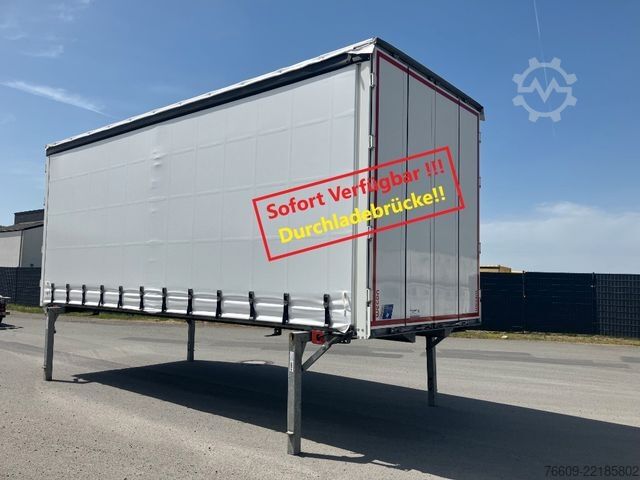 Swap body trailer WECON Wechselbrücke Jumbo Plane