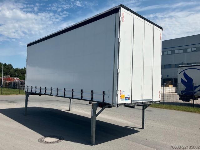 Swap body trailer WECON Wechselbrücke Jumbo Plane