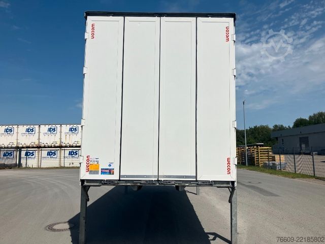 Swap body trailer WECON Wechselbrücke Jumbo Plane