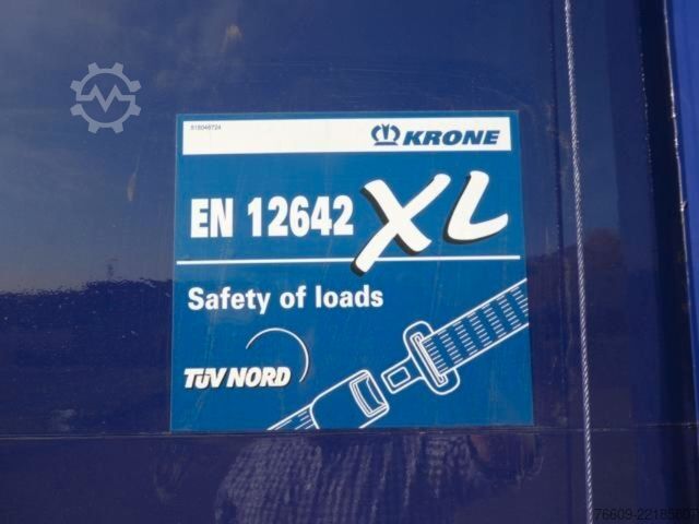 Swap body trailer KRONE Heck Alu.- Rolltor