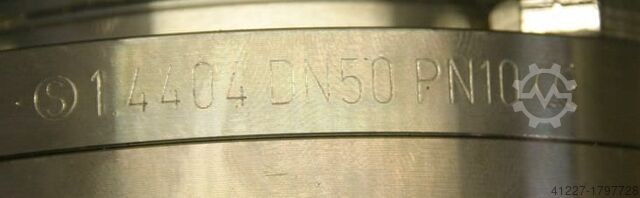 Scheibenventil DN50 Südmo ohne Antrieb