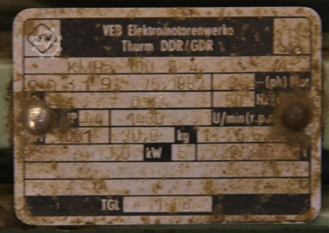 Vacuum pump 63 m³/h VEM VZ 40/130V