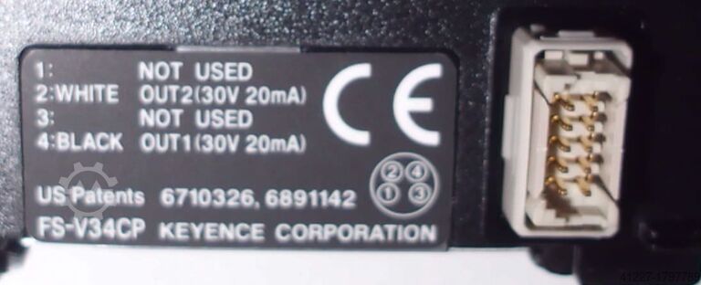 Lichtleitersensor mit digitalen Sensor Keyence FS-V34CP