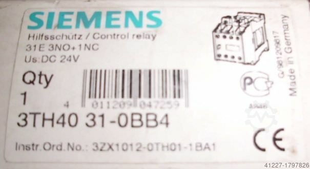 Schütz Siemens 3TH40 31-0BB4