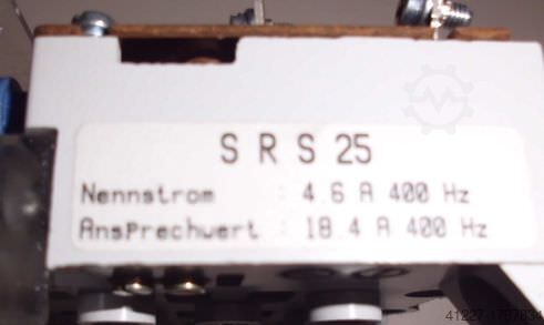 Motor protection relay Schiele SRS 25
