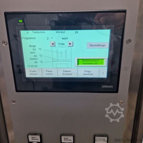 Form fill and seal machine Hassia Rovema SRV