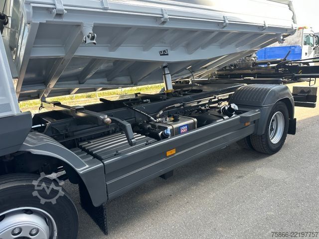 Truck mounted crane MERCEDES-BENZ 1224 K Atego 2 Seiten Kipper Hiab 078 X Duo