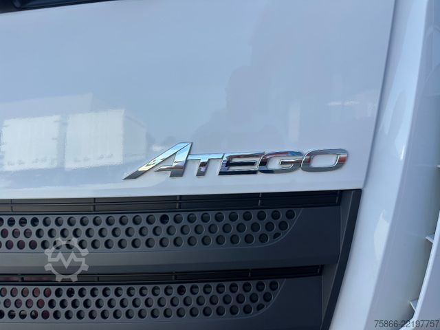 Truck mounted crane MERCEDES-BENZ 1224 K Atego 2 Seiten Kipper Hiab 078 X Duo