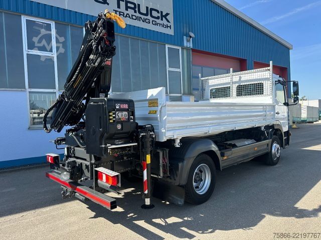 Tipper truck MERCEDES-BENZ 1224 K Atego 2 Seiten Kipper Hiab 078 X Duo