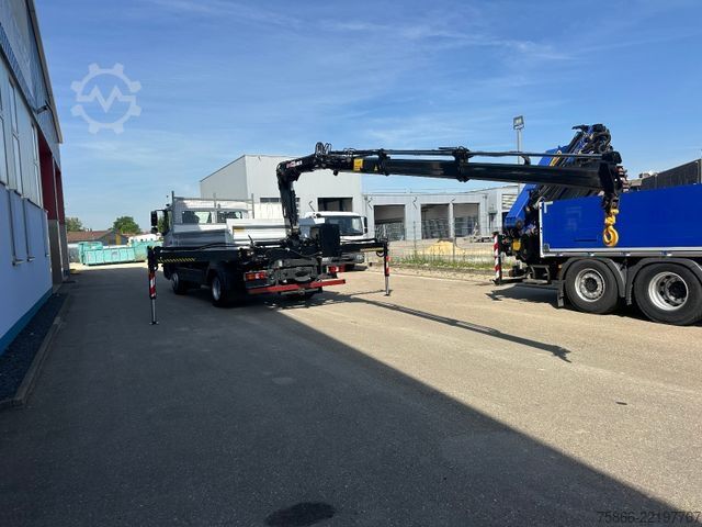 Tipper truck MERCEDES-BENZ 1224 K Atego 2 Seiten Kipper Hiab 078 X Duo