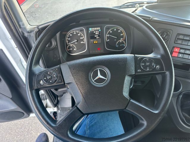 Tipper truck MERCEDES-BENZ 1224 K Atego 2 Seiten Kipper Hiab 078 X Duo