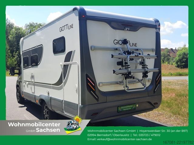 Semi-integrated camper GIOTTILINE Therry 32, Fiat Getriebe Automatic