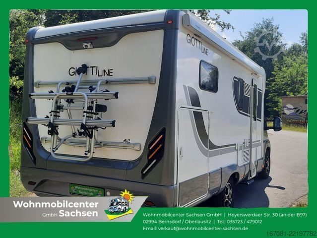 Semi-integrated camper GIOTTILINE Therry 32, Fiat Getriebe Automatic