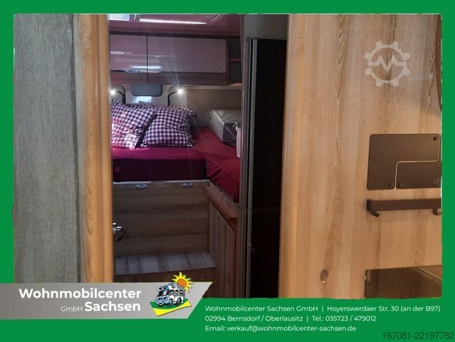 Semi-integrated camper GIOTTILINE Therry 32, Fiat Getriebe Automatic