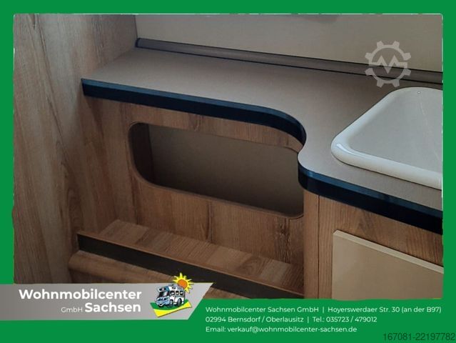 Semi-integrated camper GIOTTILINE Therry 32, Fiat Getriebe Automatic
