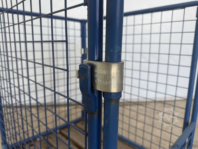 Mesh box / mesh stacking frame Aufsatzrahmengestelle Abm.: 800 x 600 x 950 mm