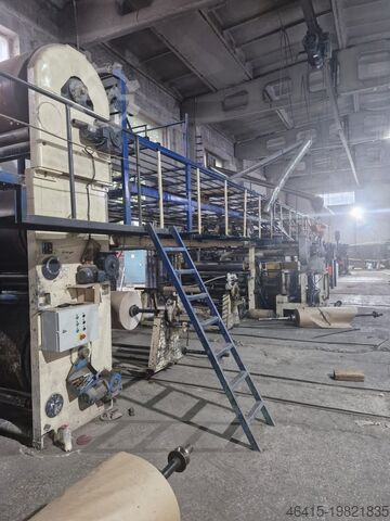 Wellpappenanlage LUM Corrugated line 5 ply