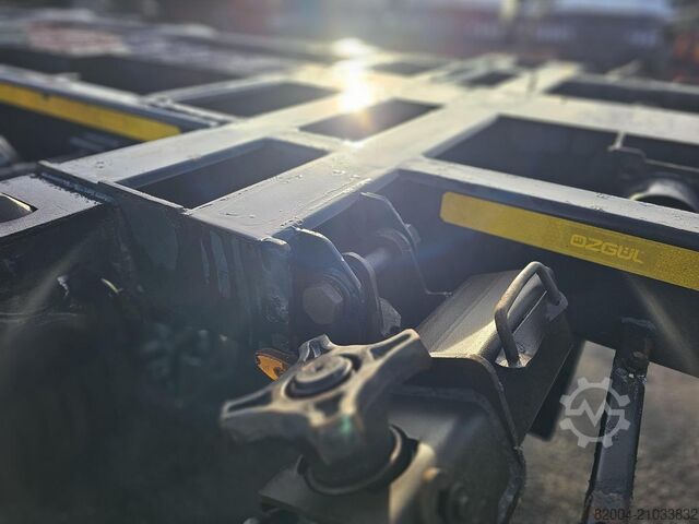 Container transport OZGUL GA08XS1 | 2 X EXTENDIBLE CHASSIS | GERMAN TRAIL...