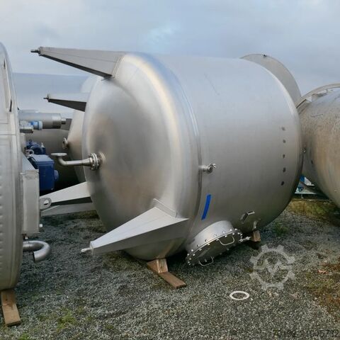10,000 liter V4A tank for increased specific weights (1.4 kg/L) A&B Apparate- & Behältertechnik Heldrungen GmbH 9451