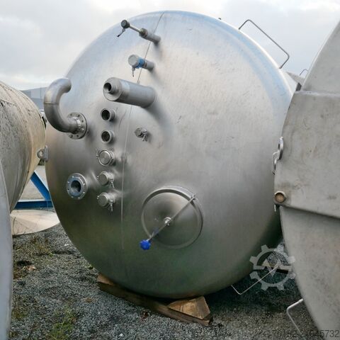 10,000 liter V4A tank for increased specific weights (1.4 kg/L) A&B Apparate- & Behältertechnik Heldrungen GmbH 9451