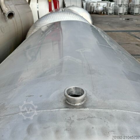 8870 Liter liegender Winzerei Lagertank aus V2A  9440
