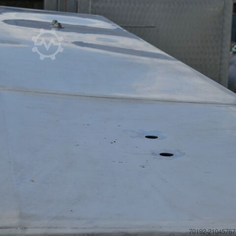 13650 Liter heiz-/kühlbarer kubischer Lagertank aus V2A mit 3 inneren Kühlplatten  9419